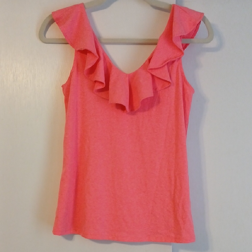 Lilly Pulitzer "Alessa" Coral Crab Claw Pink Top in Size XXS (NWT)
